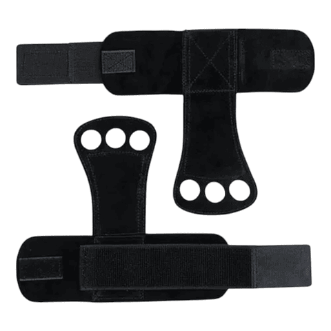 Calleras de Cuero de 3 Dedos para CrossFit Gym y Fitness