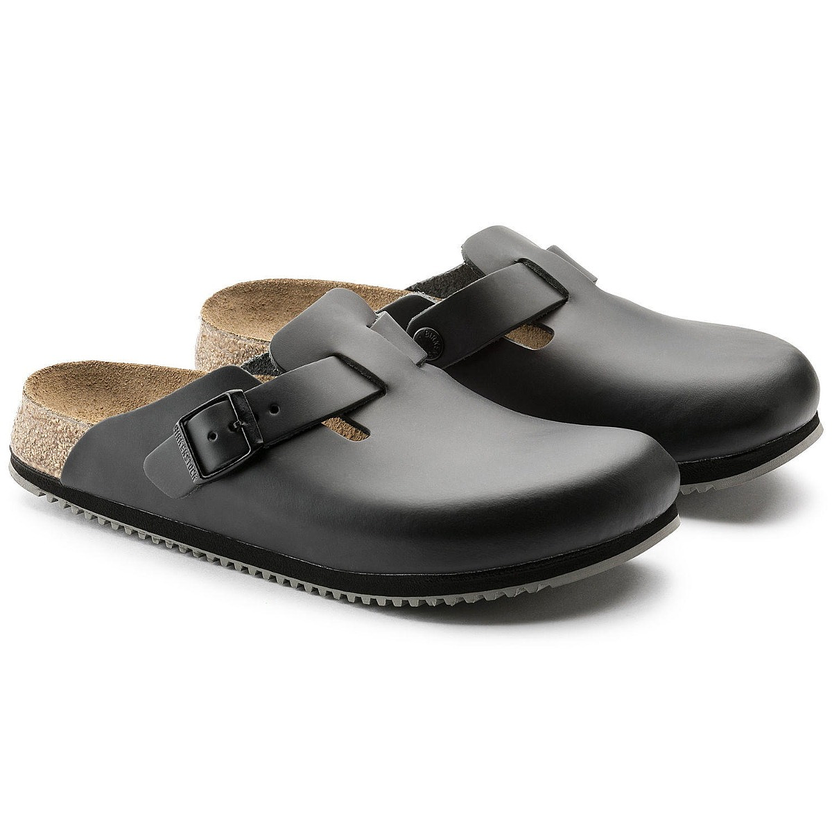 Zueco Birkenstock Boston Negro