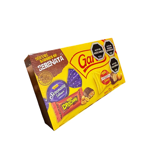 Caja Bombones Chocolate Garoto Surtido 128 g