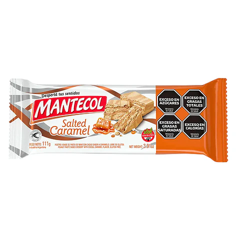 Mantecol Caramelo Salado Sin Gluten 111g