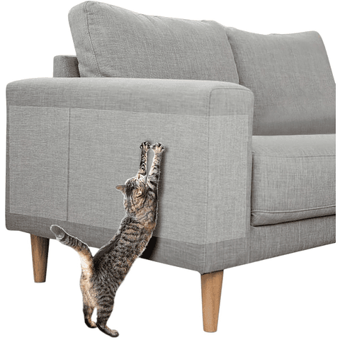 Pack 6 Pegatina Lamina Protectora Antiarañazos Sofa Sillon Gatos