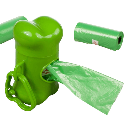 Dispensador Bolsas Perros Mascotas + 1 Rollo