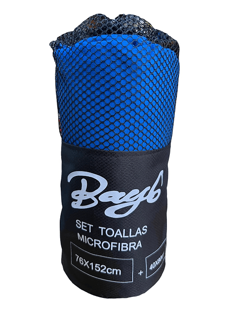 Toalla Baño Viaje Microfibra De Secado Rapido 3 Pcs