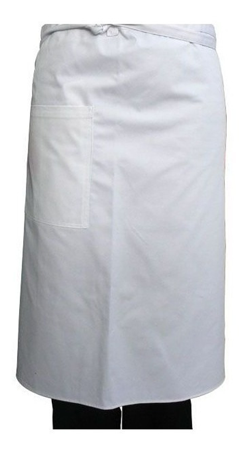 Mandil Clásico Blanco Chef