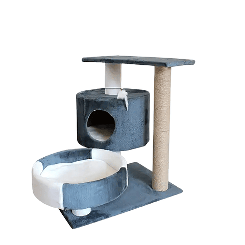 Torre Rascador Gato Con Juguete De Ratón