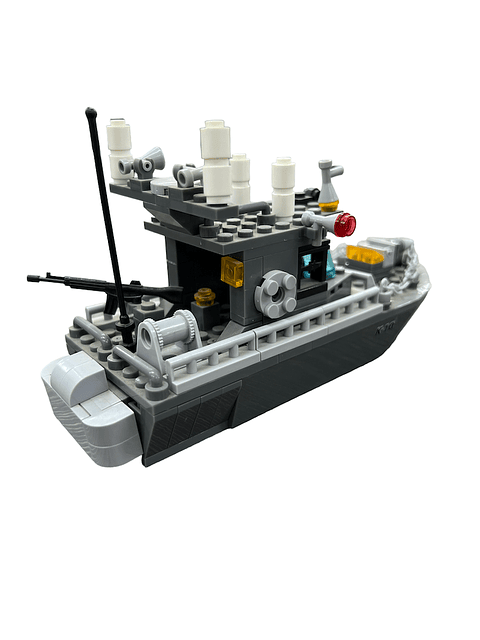 Juego Constru Brick Barco Naval | Lego Compatible