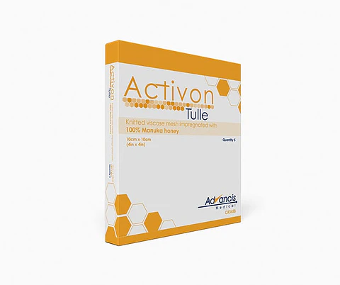 Apósito de Miel Action Tulle 10cm X 10cm 5 un