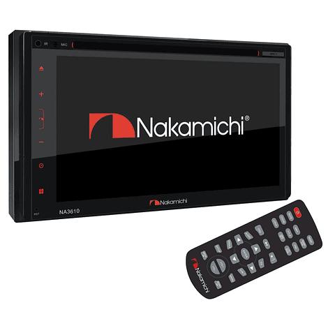 Radio Nakamichi Na3610 Doble Din Dvd Bluetooth Usb Gps