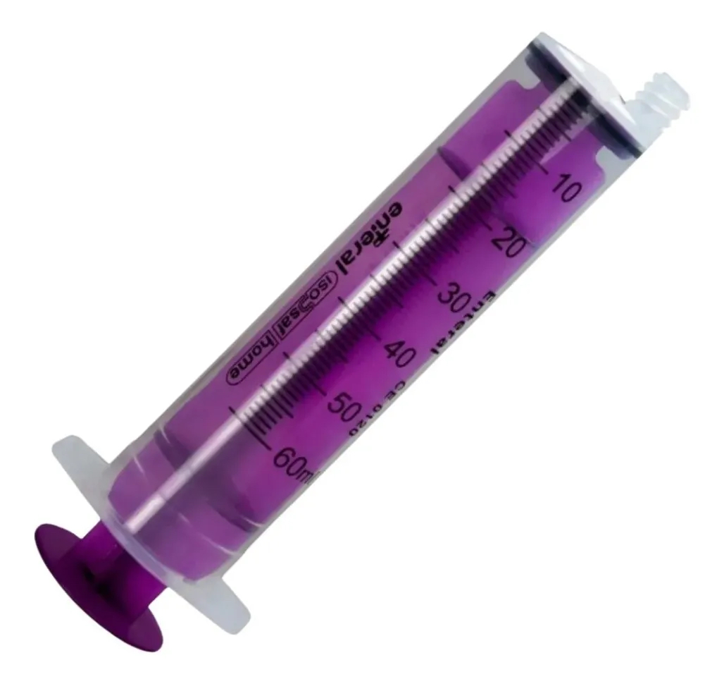 Pack x 25 Jeringa Enteral Enfit 60 Ml Alimentacion