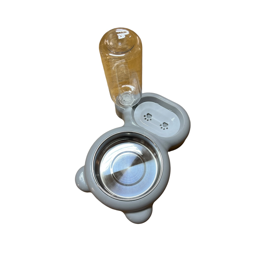 Dispensador Agua Mascotas Perro Gato Acero Automatico 4