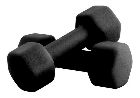 Mancuerna Hexagonal Neopreno Anditeslizante Par 1kg