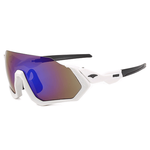 Casco Bicicleta Liviano Ventilación + Lentes + Luz