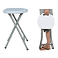Pack x10 Piso Banquito Silla Taburete 46cm Plegable Plástico - Miniatura 4