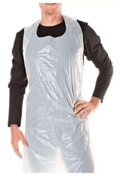 Pechera Delantal Plástica Desechable 100 Unidades