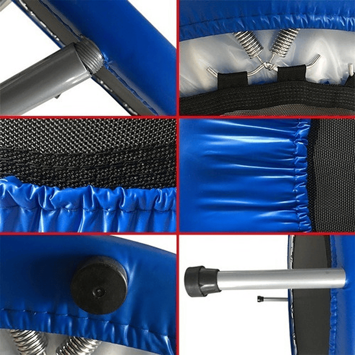 Trampolín Home Fitness Plegable 100cm Cama Elástica Portátil 5