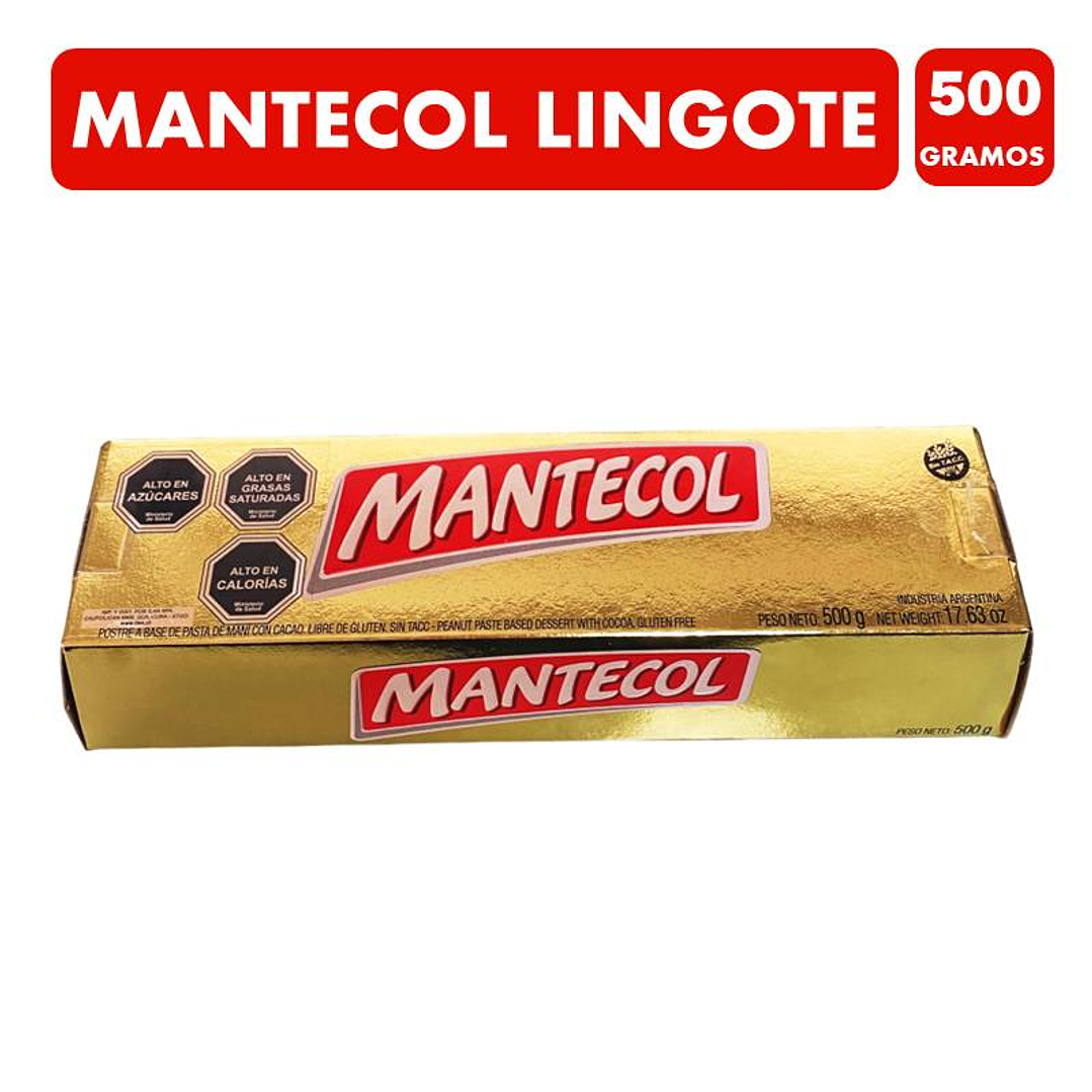 Mantecol Lingote Especial 500g sin TACC 2