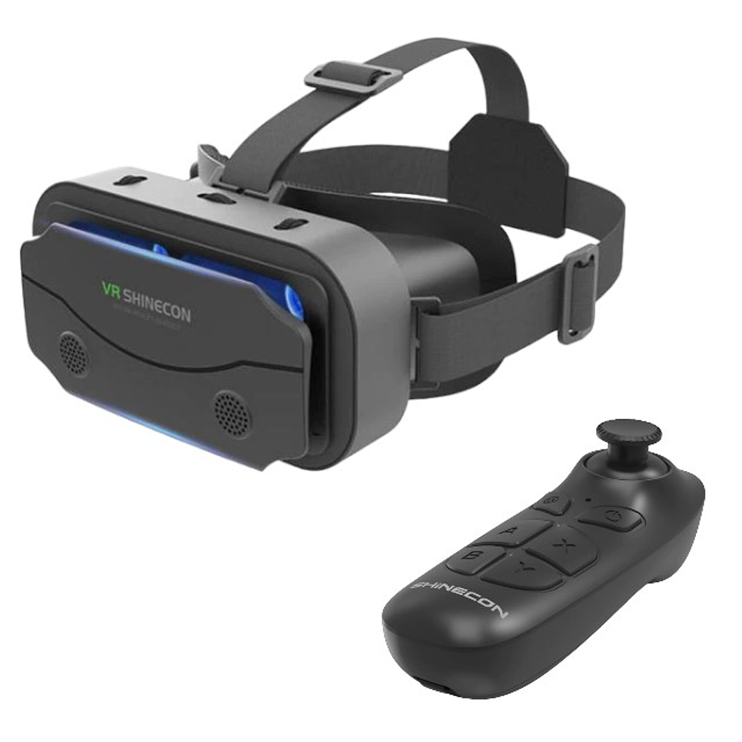 Lentes Realidad Virtual 3d Vr + Control Remoto Joystick 1
