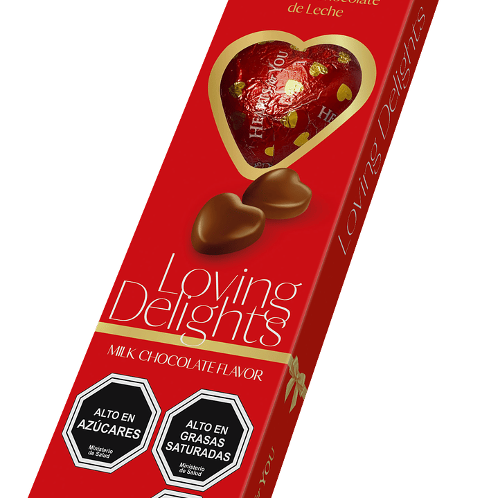 Bombones Corazon Sabor A Chocolate De Leche Romantico 1