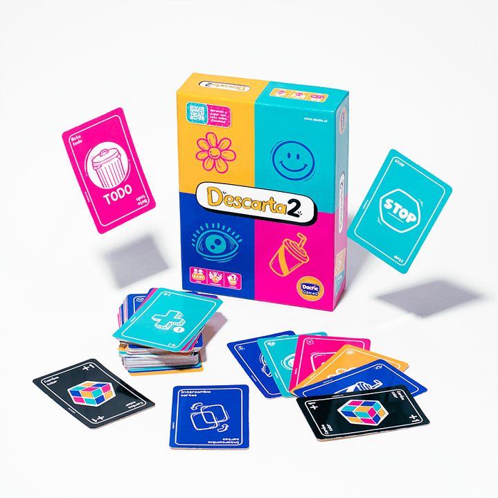 Juego De Mesa Descarta2 Dactic 3