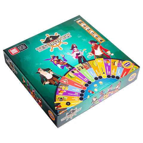 Juego De Mesa Tesoropoly +8 Años Dactic