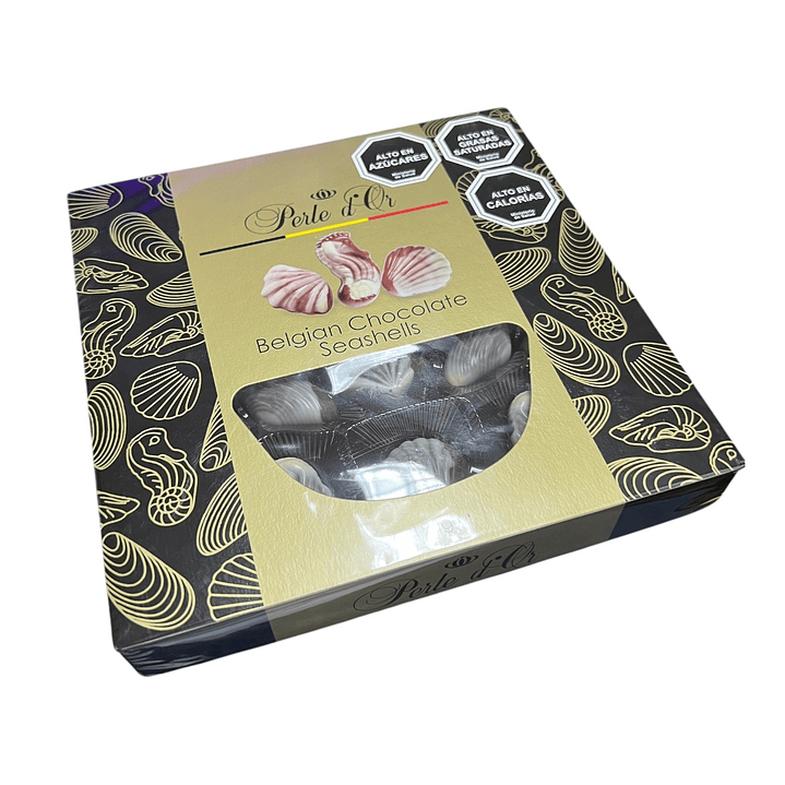 Bombones De Chocolates Belgian Seashells Perle d'Or 195G 2