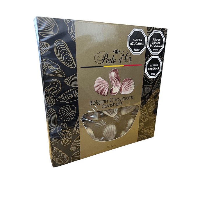 Bombones De Chocolates Belgian Seashells Perle d'Or 195G 5