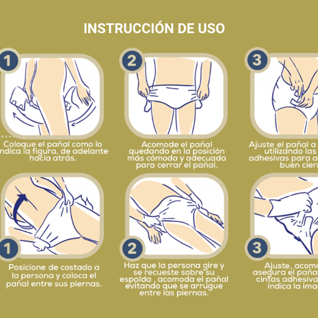 Pañales Adulto Desechables Feliday Plus 8 Un Talla G 4