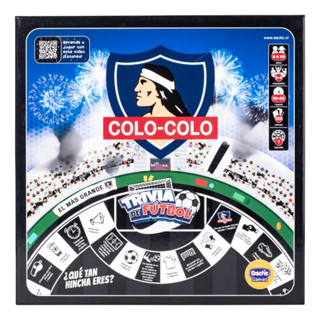 Juego Trivia De Fútbol Colo-colo Dactic 3