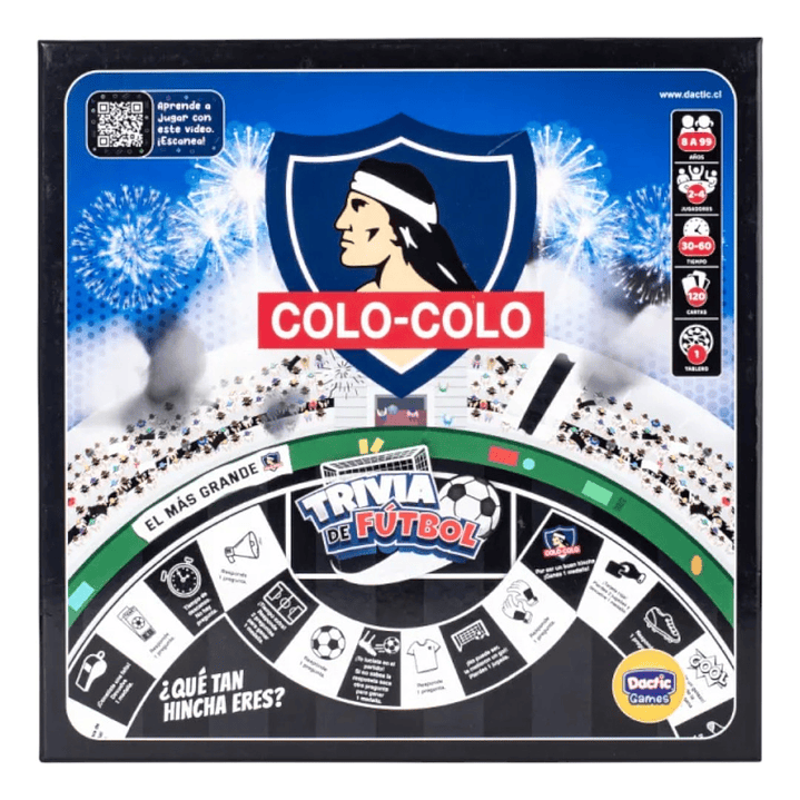 Juego Trivia De Fútbol Colo-colo Dactic 3
