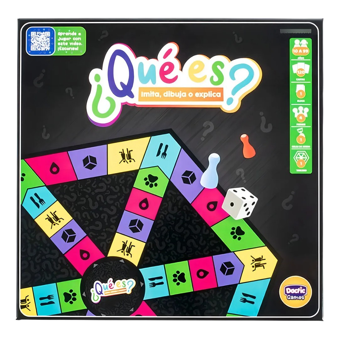 Juego De Mesa ¿Que Es? Imita Dibuja O Explica Dactic 2