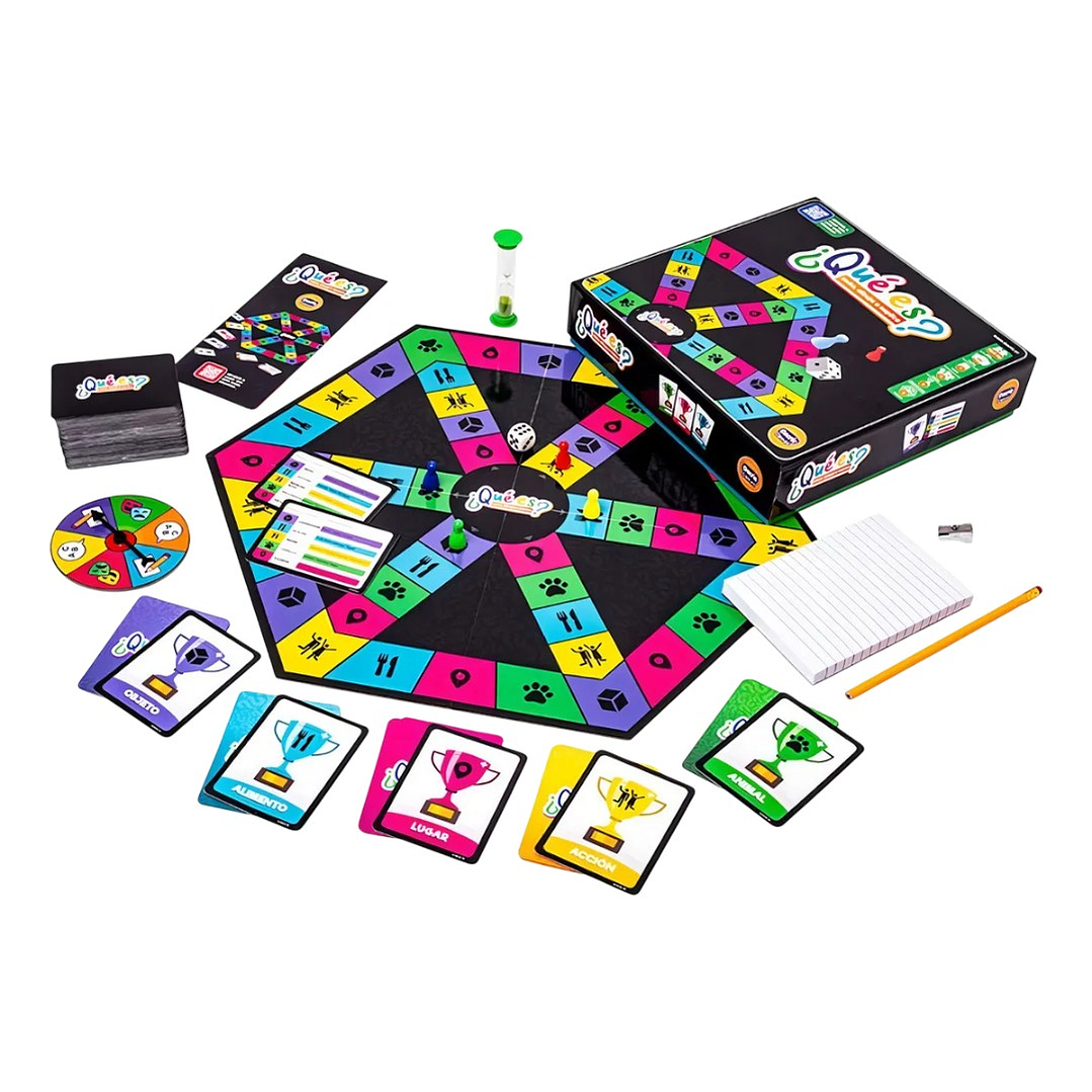 Juego De Mesa ¿Que Es? Imita Dibuja O Explica Dactic 3