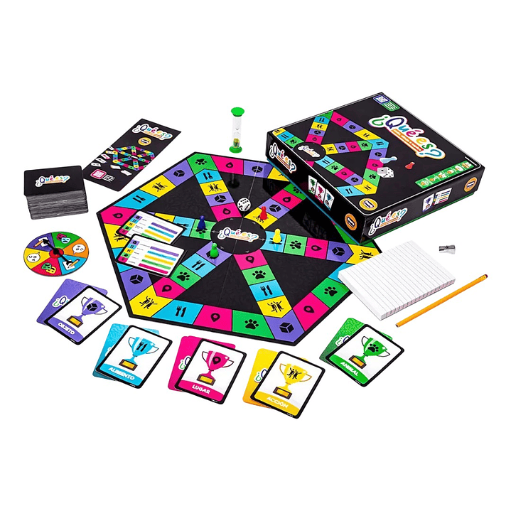 Juego De Mesa ¿Que Es? Imita Dibuja O Explica Dactic 3