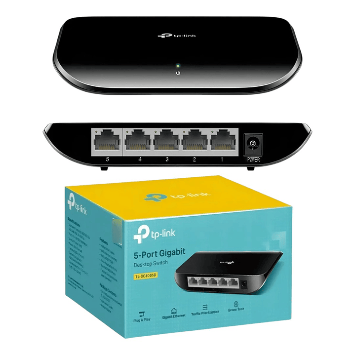 Switch Tp-link Tl-sg1005d Soho Serie Sg1005d 6