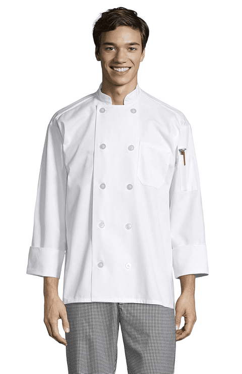 Chaqueta De Cocina Chef Botón Seguridad