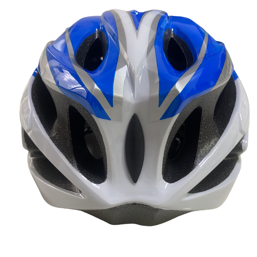 Casco Bicicleta MTB Liviano Azul + Lentes 5