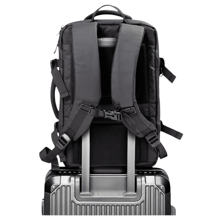 Mochila Maleta Carry On Impermeable Expansible 38l Usb 3