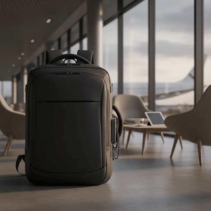 Mochila Maleta Antirrobo Impermeable Expansible 38l Usb 2