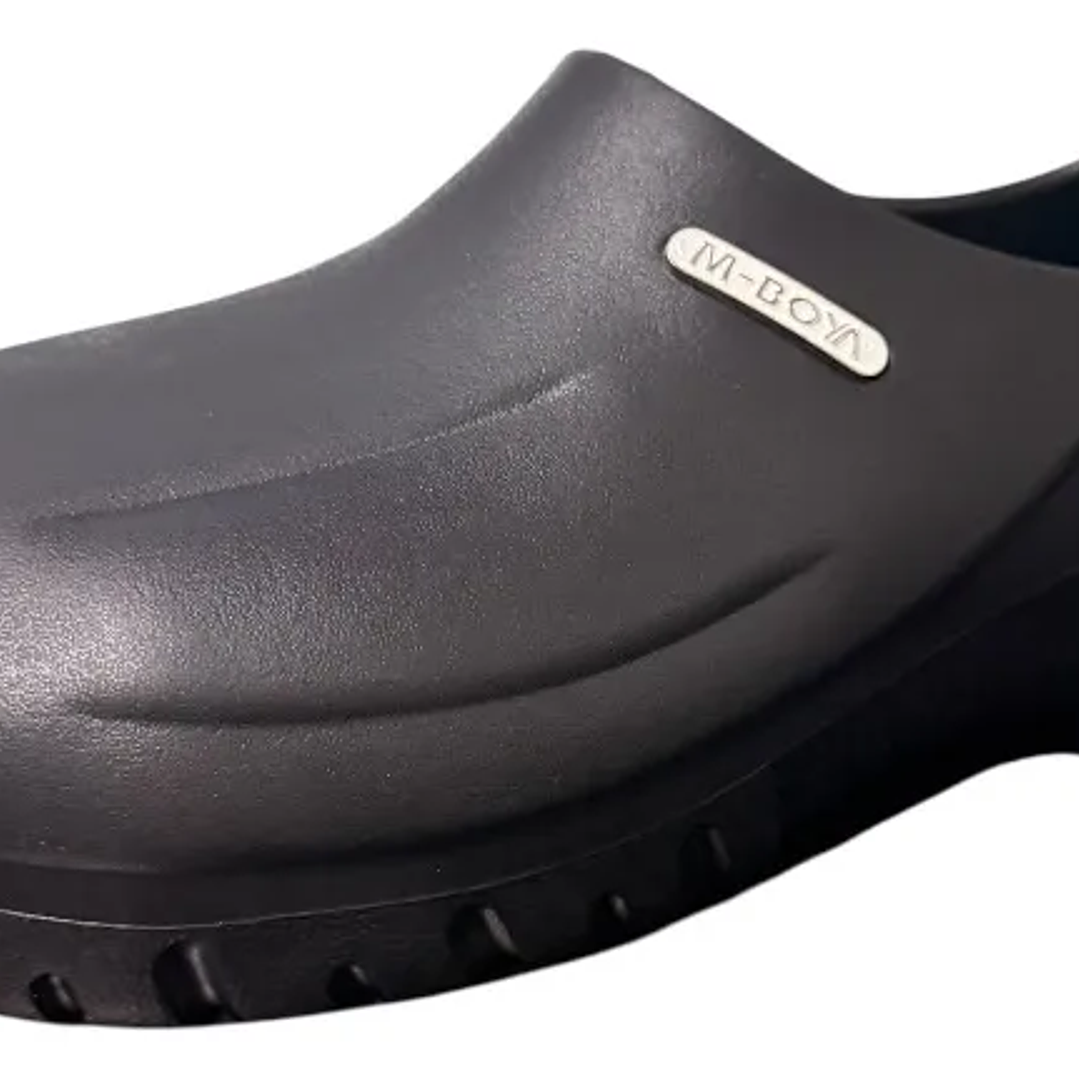 Zapato Zueco Antideslizante Cocina De Seguridad Punta Acero 2