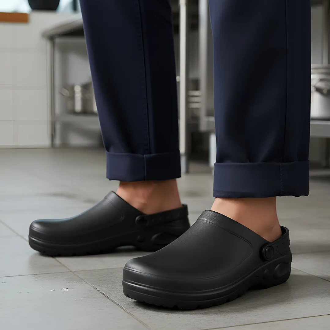 Zapato Tipo Zueco Cocina Gastronomico Antideslizante Unisex 1