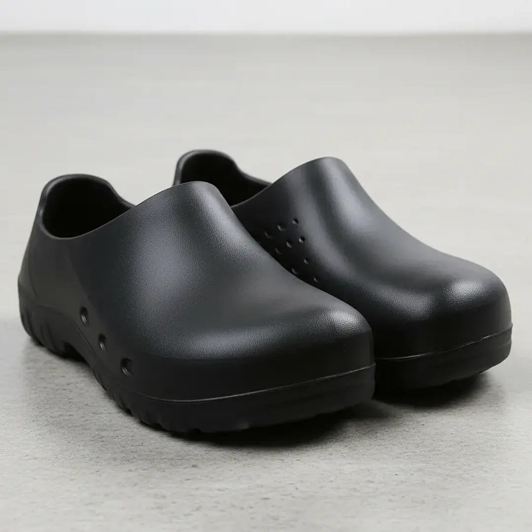 Zapato Zueco Antideslizante Cocina de Seguridad Punta Acero 2