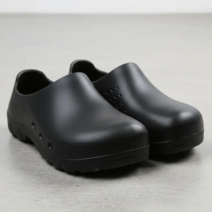 Zapato Zueco Antideslizante Cocina de Seguridad Punta Acero 2