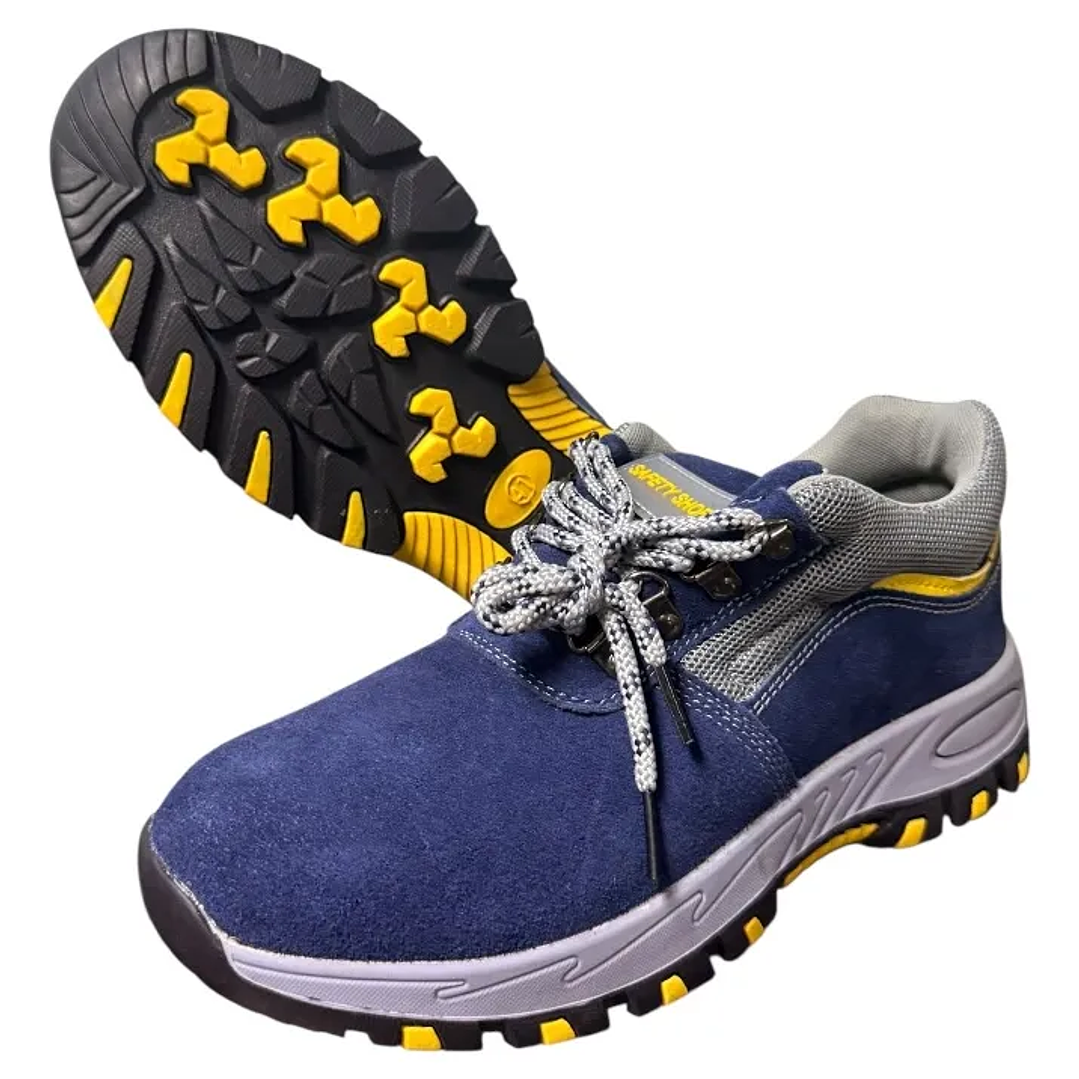 Zapatos De Seguridad Punta De Acero Trabajo Unisex 7