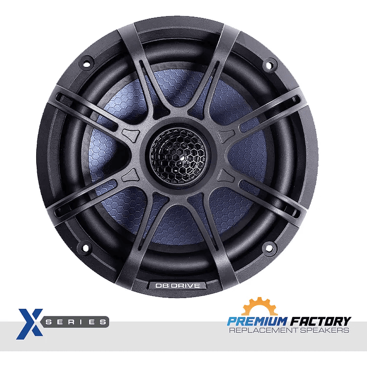 Par Bocinas Db Drive X-s65 6.5 PuLG 240w Máx 60w Rms 4 Ohms 3