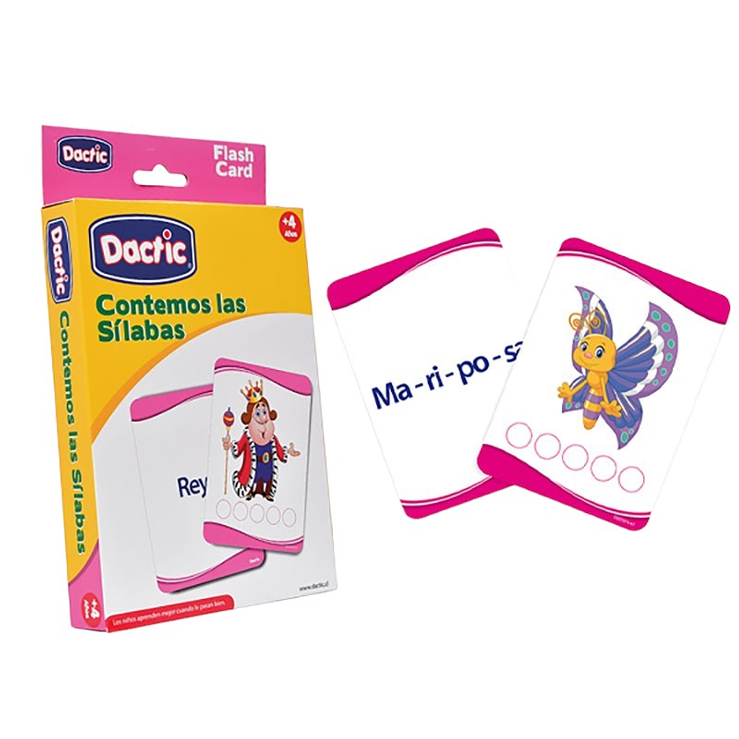 Contemos las Sílabas: Láminas para Desarrollo de Habilidades Lingüísticas 1