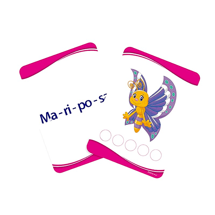 Contemos las Sílabas: Láminas para Desarrollo de Habilidades Lingüísticas 3