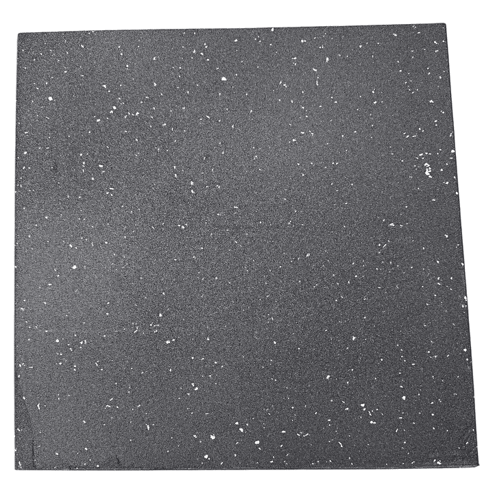 Piso Caucho Gimnasio Alto Trafico 100x100cmx15mm - Blanco 5