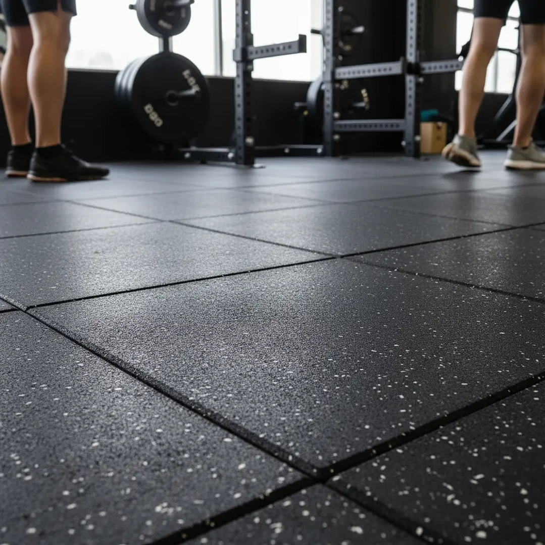 Piso Caucho Gimnasio 50x50cm X Grosor 2cm 2