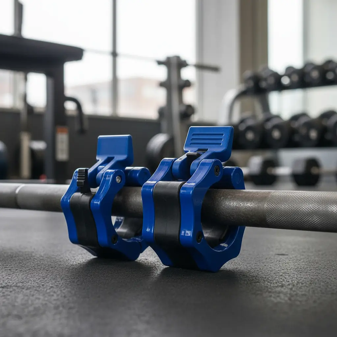 Par De Collarines Barra Olimpica 50mm Pesas Crossfit 2