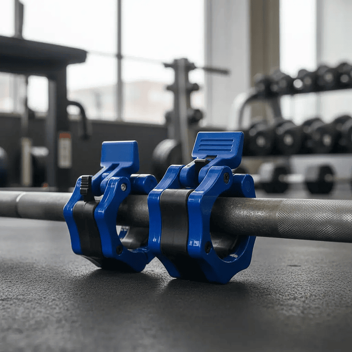 Par De Collarines Barra Olimpica 50mm Pesas Crossfit 2