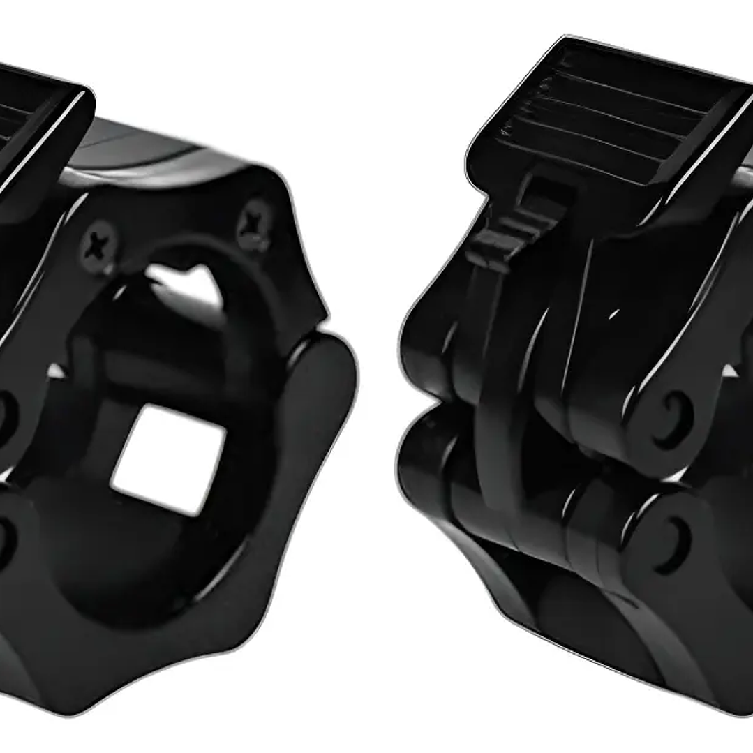 Par De Collarines Barra Olimpica 50mm Pesas Crossfit 6